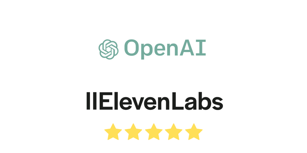 powered by open ai and eleven labs